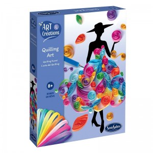 QUILLING ART ROBES DE REVES...