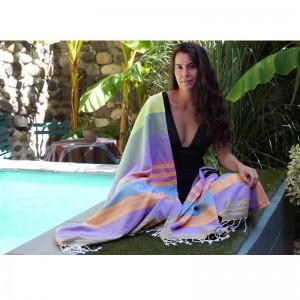 FOUTA COTON BIO SUD PURPLE...