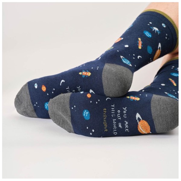 COFFRET 3 PAIRES DE CHAUSSETTES DAD BAMBOU BIO - THOUGHT CLOTHING - LE MOUTON A 3 PATTES - 3