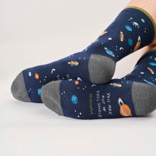 COFFRET 3 PAIRES DE CHAUSSETTES DAD BAMBOU BIO - THOUGHT CLOTHING - LE MOUTON A 3 PATTES - 3