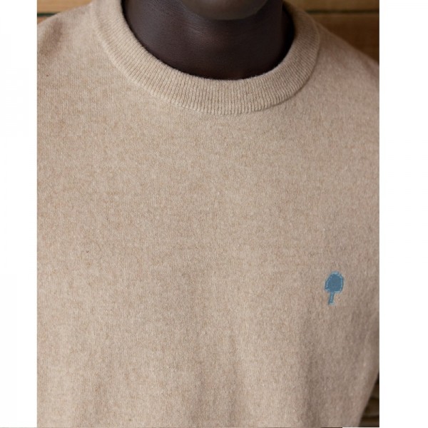 PULL EN LAINE MARLY BEIGE - FAGUO - LE MOUTON A 3 PATTES - 2