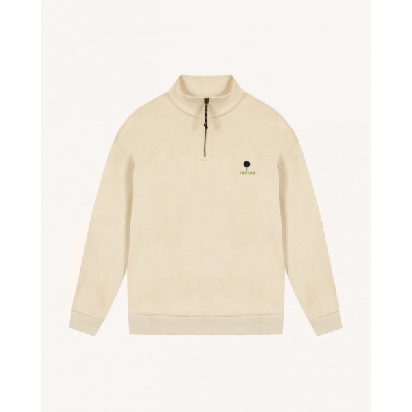 SWEAT CAMIONNEUR AMBOISE ECRU - FAGUO