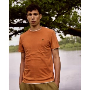 TSHIRT ARCY BRIQUE CLAIR -...