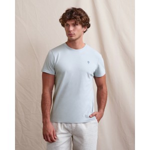 TSHIRT ARCY BLEU CIEL - FAGUO