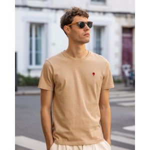 TSHIRT ARCY BEIGE - FAGUO