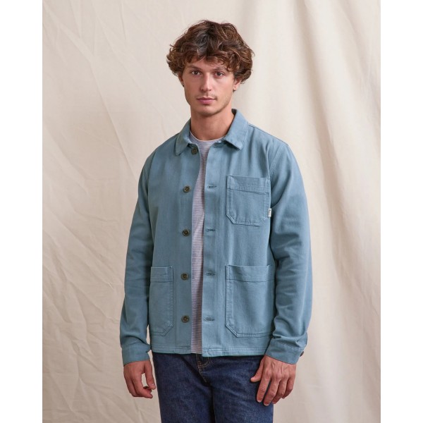 VESTE LORGE BLEUE - FAGUO