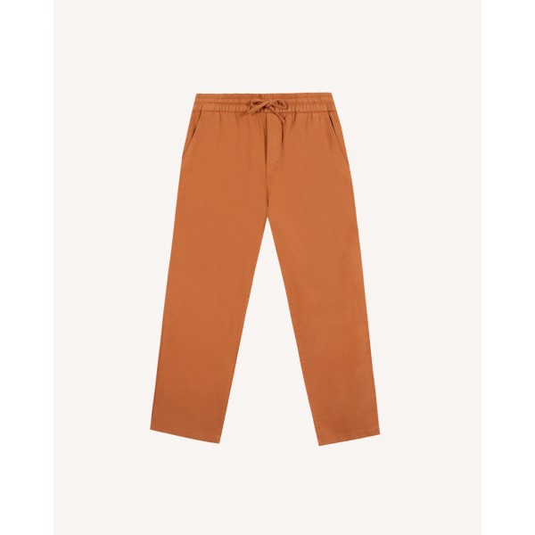PANTALON DREUILLE BRIQUE CLAIR - FAGUO