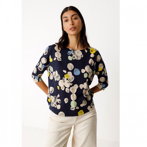 HAUT EKIZA MANCHES 3/4 COTON BIO IMPRIME - SKFK - LE MOUTON A 3 PATTES - 1