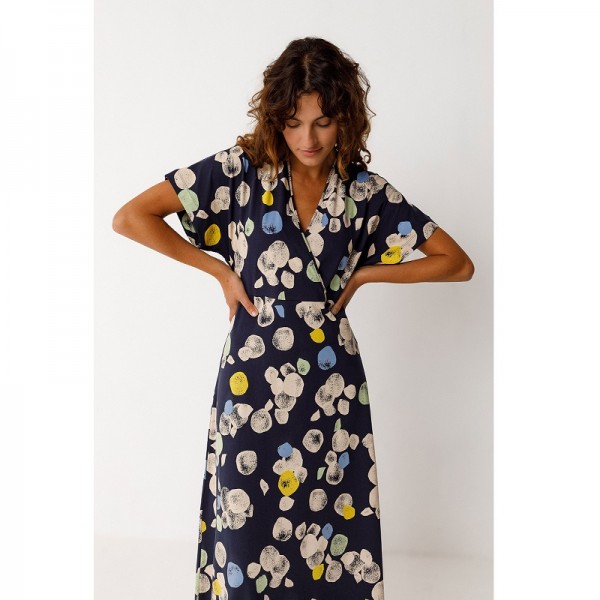 ROBE MI LONGUE LEIRE COTON BIO...