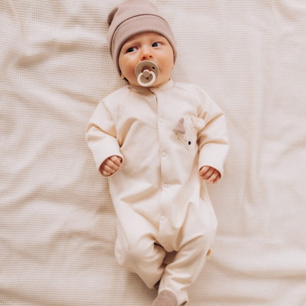 DORS BIEN ECRU MOTIF CHIEN - WOOLY...