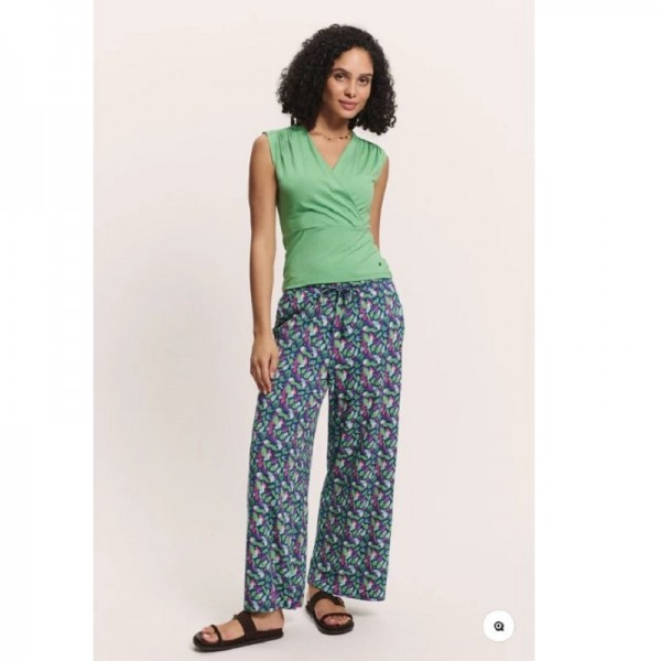 PANTALON SOUPLE ECOVISCOSE IMPRIME...