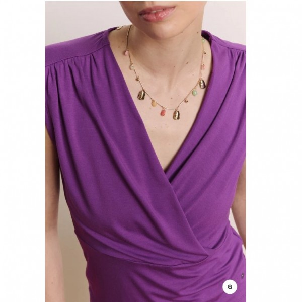 HAUT SANS MANCHE CACHE COEUR...