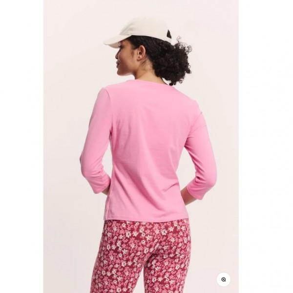 T SHIRT MANCHES 3/4 COTON BIO BASIC...