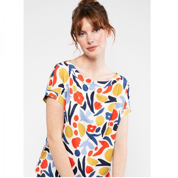 T SHIRT MANCHES COURTES ECOVISCOSE...