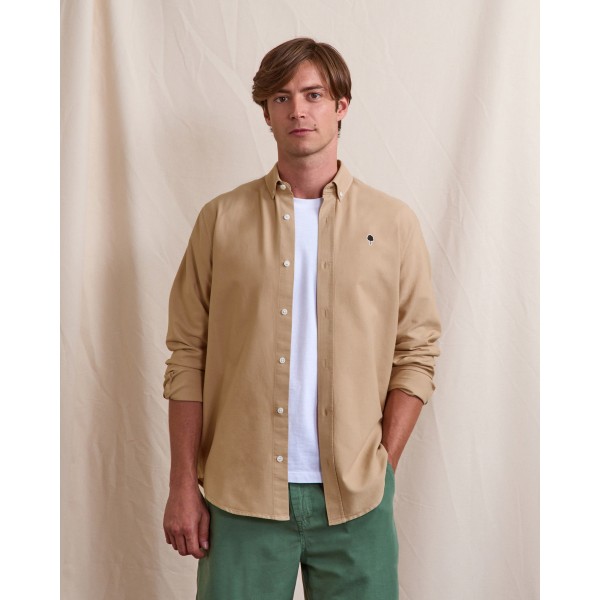 CHEMISE IVOY BEIGE - FAGUO