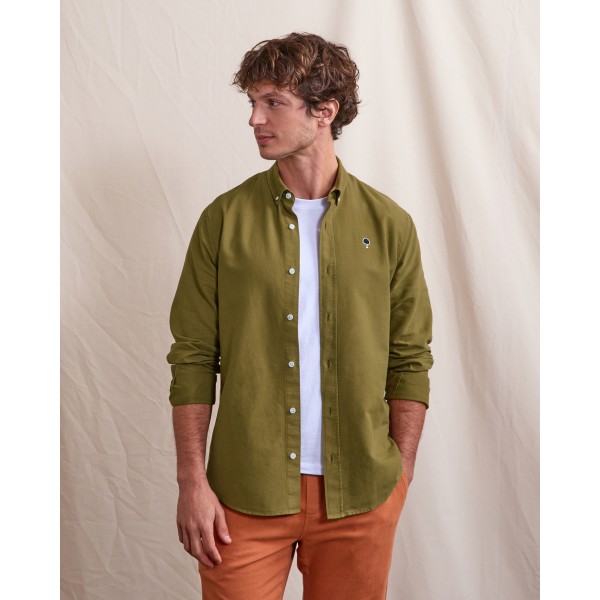 CHEMISE IVOY KAKI - FAGUO