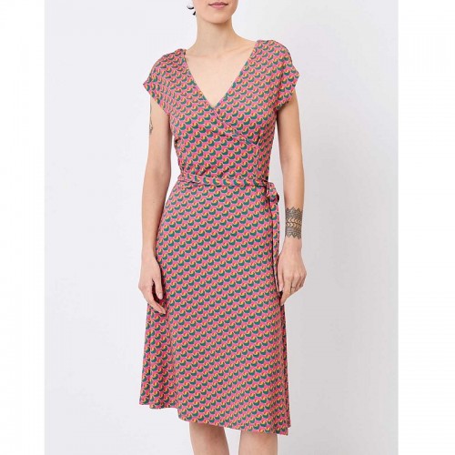 ROBE ADELE AZURE AZALE ECOVISCOSE - PRINCESSE NOMADE - LE MOUTON A 3 PATTES - 1