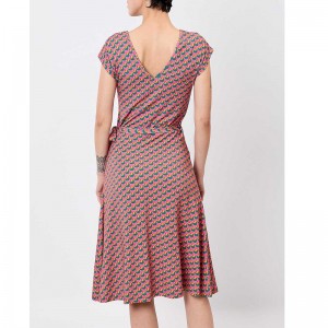 ROBE ADELE AZURE AZALE ECOVISCOSE - PRINCESSE NOMADE - LE MOUTON A 3 PATTES - 1 2