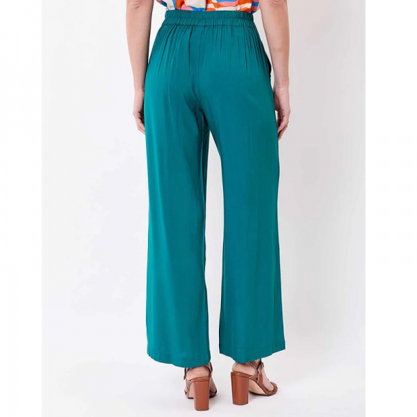 PANTALON ALEXIA VERT ECOVISCOSE - PRINCESSE NOMADE - LE MOUTON A 3 PATTES - 2