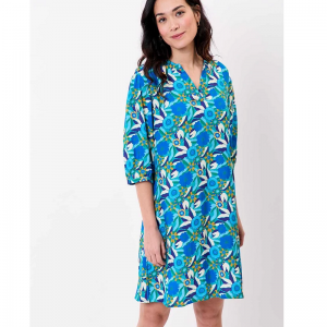 ROBE OLYMPE SWING BLEU ECOVISCOSE - PRINCESSE NOMADE - LE MOUTON A 3 PATTES - 1