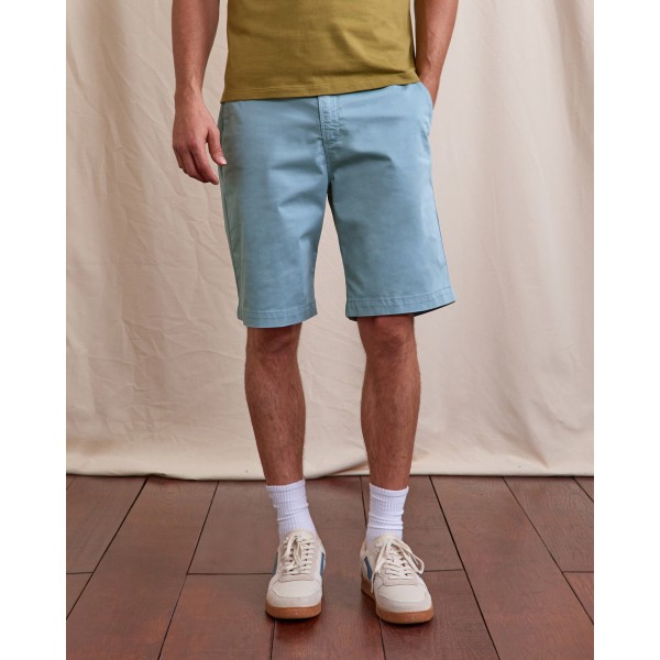 BERMUDA SAULIEU BLEU GRIS - FAGUO