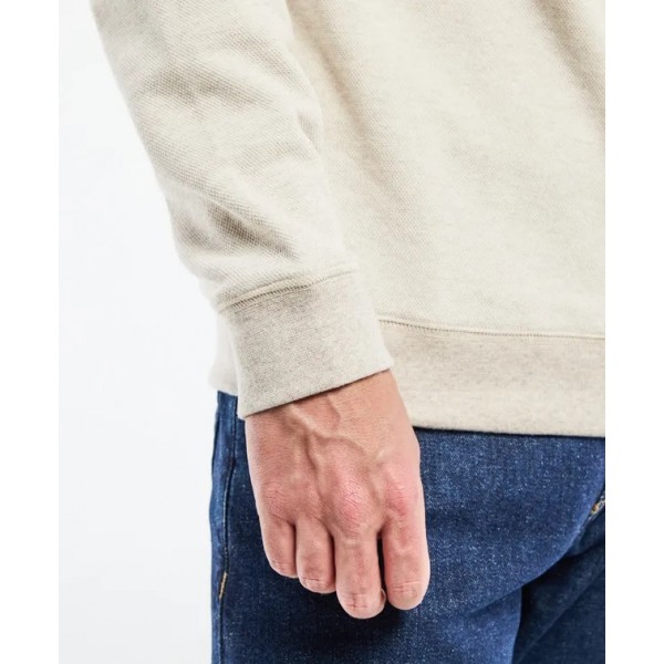 SWEAT PAUL PIQUE BEIGE - LA GENTLE...