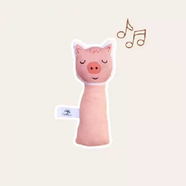 HOCHET COCHON ROSE - CAROTTE ET CIE