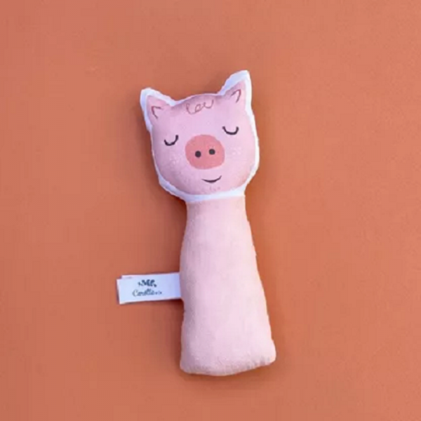 HOCHET COCHON ROSE - CAROTTE ET CIE