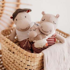 POUPEE HIPPOPOTAME EN COTON... 2