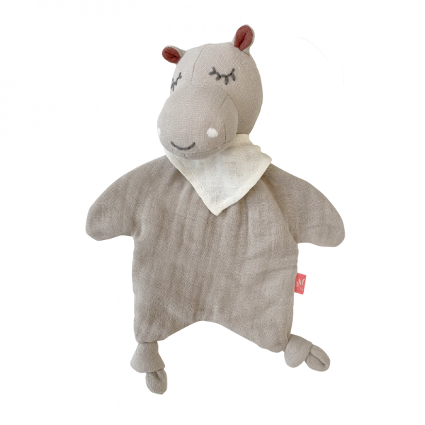 DOUDOU PLAT LANGE HIPPOPOTAME - KIKADU