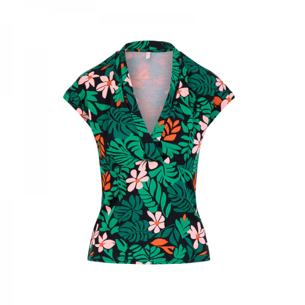 HAUT CACHE COEUR ECOVERO MOTIFS...