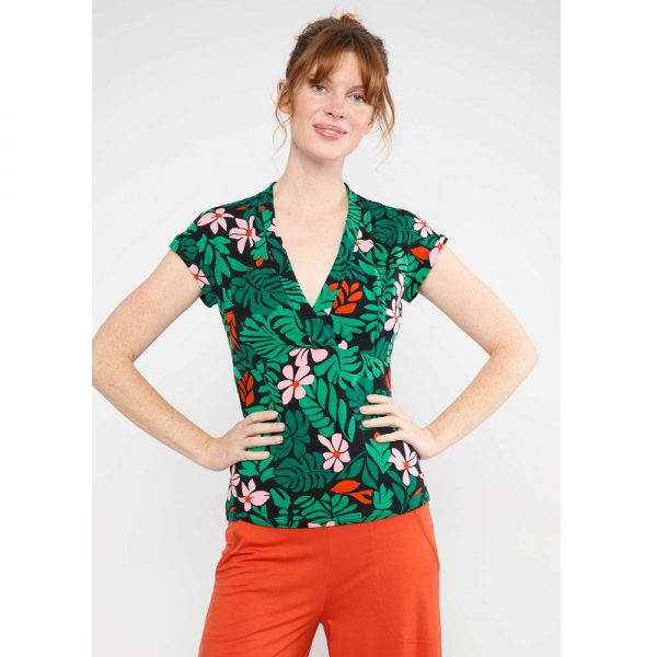 HAUT CACHE COEUR ECOVERO MOTIFS...