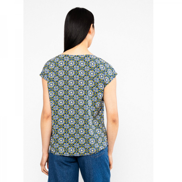 TOP FANTAISIE ECOVERO IMPRIME FLEURI...