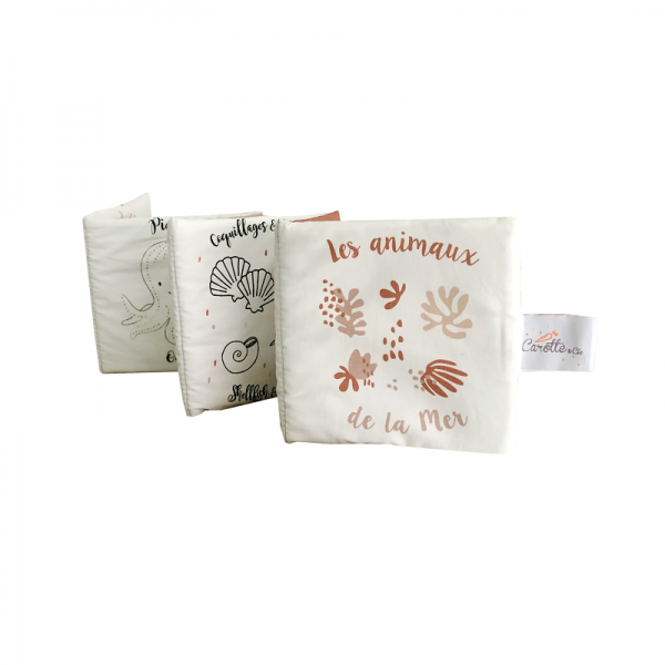 Livre d'éveil Animaux de la mer