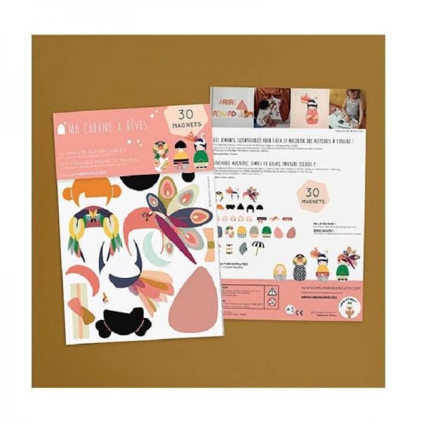 LA FABRIKAPOUPEES ASIE - 30 Magnets