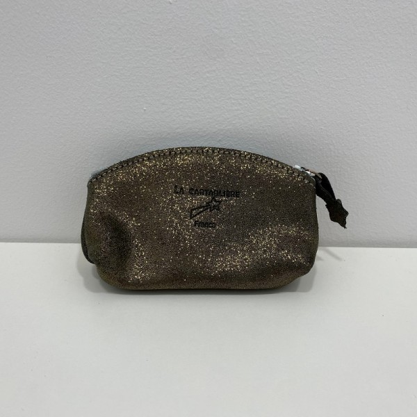 MINI TROUSSE A TRESORS CUIR VERT...