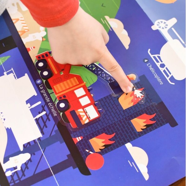 POSTER PÉDAGOGIQUE + 44 STICKERS...