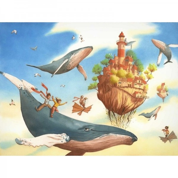 PUZZLE EN BOIS - 50 PIECES - ODYSSEE...