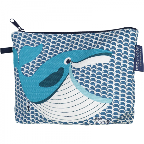 Trousse à crayons Baleine