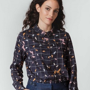 CHEMISIER ASUNE BLEU...