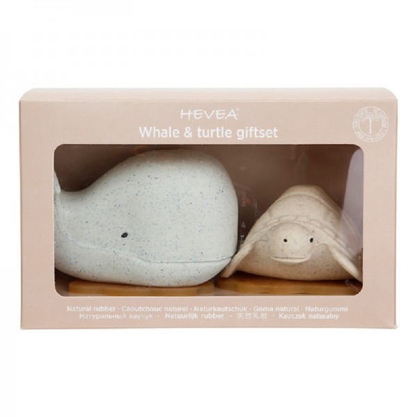 Set de bain baleine bleue et tortue...