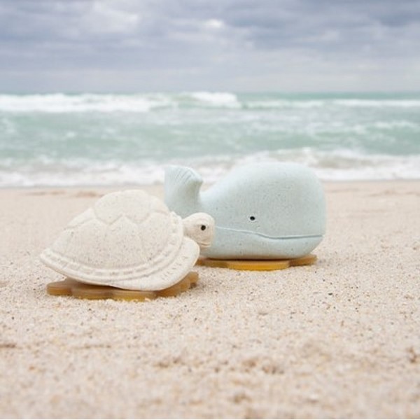 Set de bain baleine bleue et tortue...