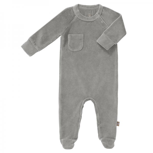 Pyjama velours gris
