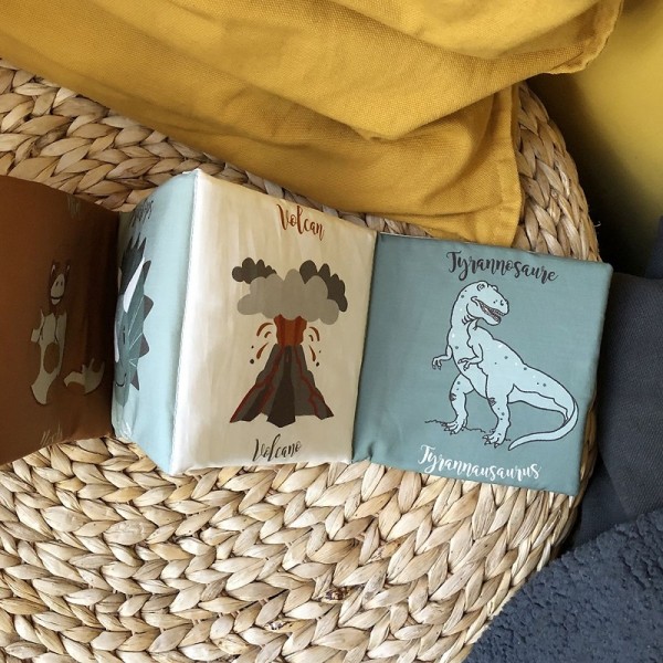 Livre d'éveil dinosaures