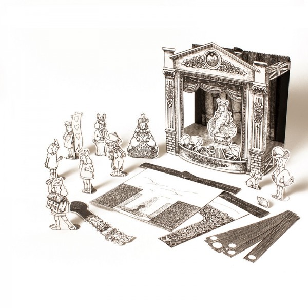 THEATRE EN PAPIER - ALICE IN WONDERLAND