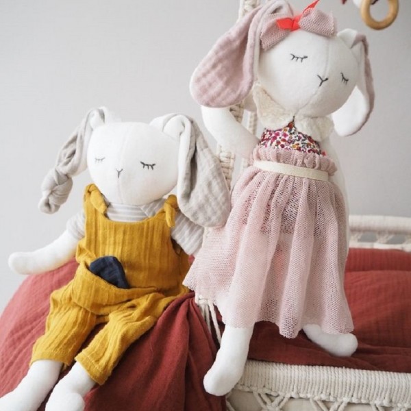 Poupée lapin garçon