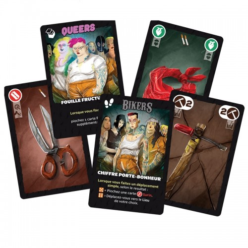 Dig out - cartes de jeu - Abi games