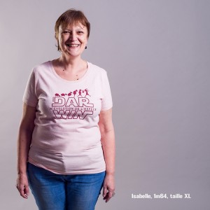 TSHIRT MANCHES COURTES FEMME MANAGUA EN COTON BIO SERIGRAPHIE - QUAT'RUES