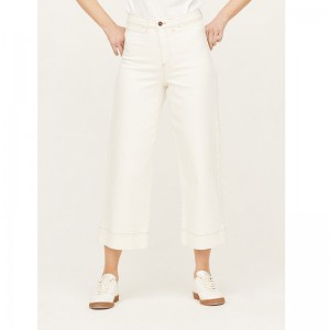 JEAN BLANC 7/8 EN COTON BIOLOGIQUE - THOUGHT CLOTHING