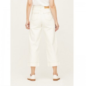 JEAN BLANC 7/8 EN COTON BIOLOGIQUE - THOUGHT CLOTHING 2